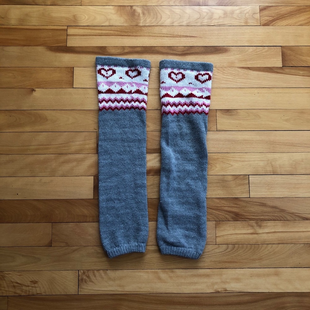 Heart Leg Warmers